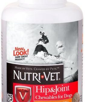 Nutri-Vet Hip & Joint Liver Chewable Tablets For Cheap