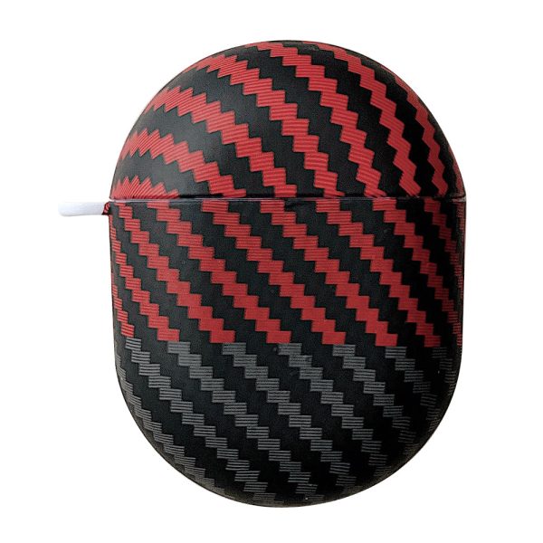 For Xiaomi Redmi AirDots 3 Pro Anti-drop Earphone Case Bi-color Carbon Fiber Texture Headphone PC Cover Hot on Sale