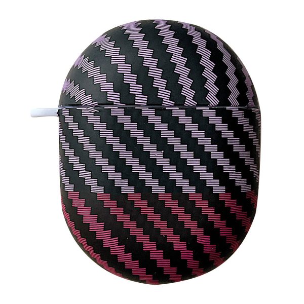 For Xiaomi Redmi AirDots 3 Pro Anti-drop Earphone Case Bi-color Carbon Fiber Texture Headphone PC Cover Hot on Sale