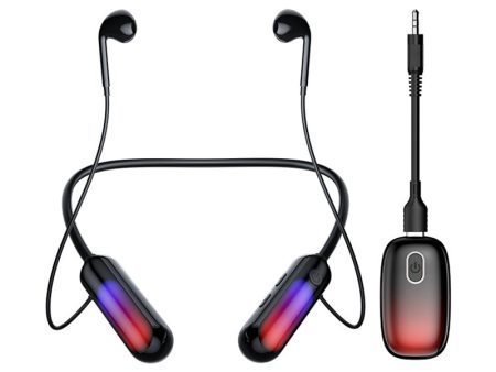 B10 Silicone Neck-mounted Bluetooth Earphones Wireless Headphones with Transmitter For Sale