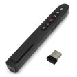 T5-H-L Red Laser Pointer Presentation Clicker 2.4GHz PPT Remote Control Presenter Flip Pen Online