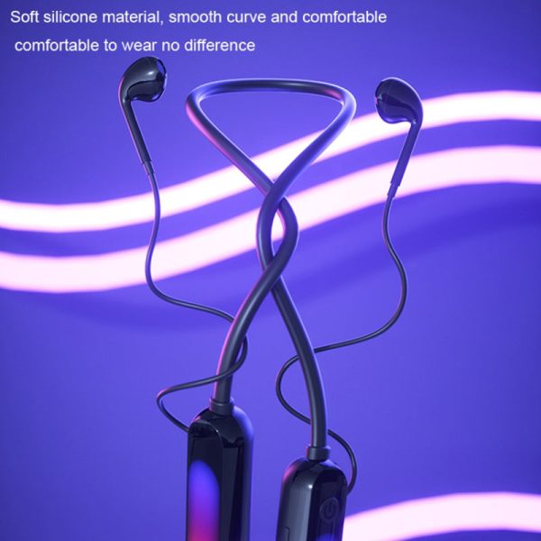 B10 4Pcs Sports Neckband Headphones Neck Hanging Wireless Bluetooth Earphones with Transmitter For Sale