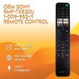 RMF-TX520U For Sony TV Remote Replacement Hard ABS Plastic Television Remote Controller Online Hot Sale