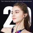 B10 4Pcs Sports Neckband Headphones Neck Hanging Wireless Bluetooth Earphones with Transmitter For Sale