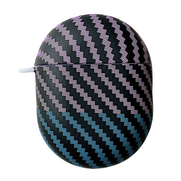 For Xiaomi Redmi AirDots 3 Pro Anti-drop Earphone Case Bi-color Carbon Fiber Texture Headphone PC Cover Hot on Sale