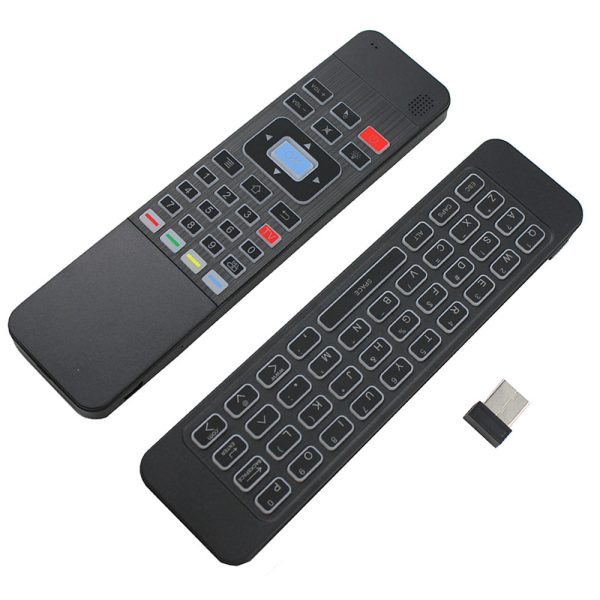 T3-C Wireless Air Mouse Remote Keyboard with 7 Colors Backlight for Smart TV, Android TV Box, PC, HTPC Online