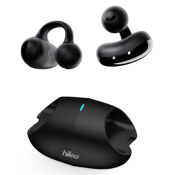 HILEO Hi80 OWS Ear Clip Bluetooth Earphones Stereo Sound ENC Noise Reduction Headphones on Sale