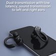 J10 Wireless Bluetooth Headset IPX5 Waterproof Headphones ANC+ENC Dual Noise Cancelling TWS Earbuds Fashion