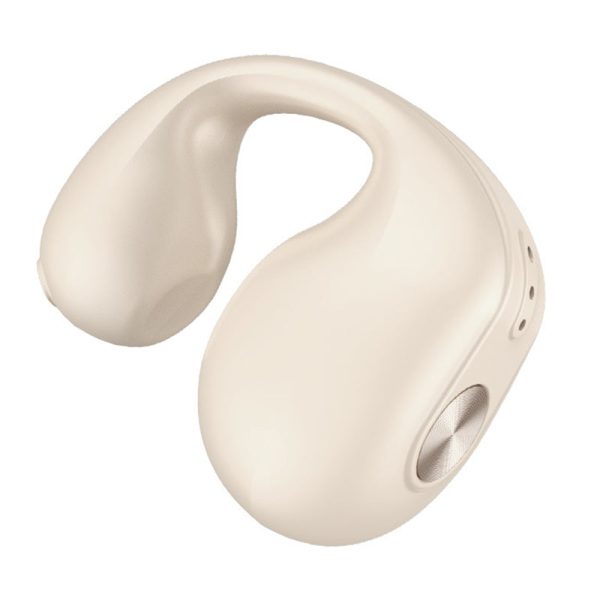 V50 Single-Ear Headset Bluetooth Wireless Bone Conduction Clip-on Headphone Sport Running Earphone Online Hot Sale