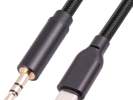 TY35bk HiFi USB-C to 3.5mm Audio Aux Jack Cable Headphone Stereo Cord Compatible with Type-C Devices, 2m Hot on Sale