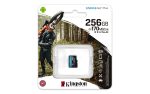 Tarjeta microSD Kingston SDCG3 256GBSP (256GB microSDXC Canvas Go Plus 170R A2 U3 V30 Sin SD adaptador) on Sale