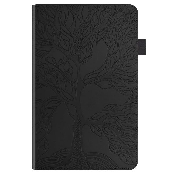 Funda Protectora de Cuero PU de Calidad para Samsung Tab A7 10.4   2020 con Función de pie y Función Auto de Reposo Activación - Negro Sale