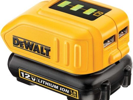 Dewalt DCB090-XJ Adaptador de batería para cargar dispositivos con entrada USB Reacondicionado Online Hot Sale