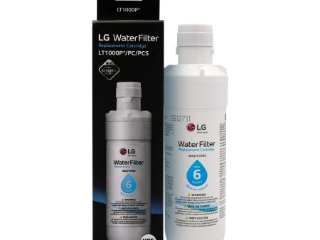 Filtro de agua de repuesto LG LT1000P para refrigerador - 6 meses   200 galones de capacidad Online now