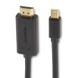 Amazon Basics Cable de audio y vídeo Mini DisplayPort a HDMI 1, 8 m Sale